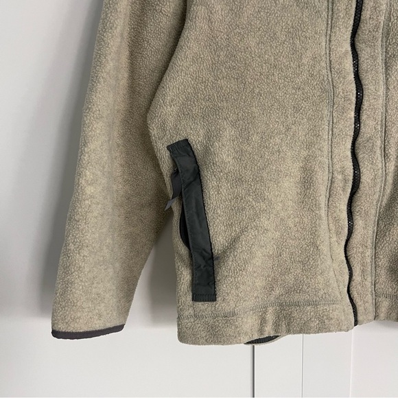 Vintage Patagonia Synchilla Made in USA Full Zip Fleece Jacket Granola Oat L - Picture 5 of 12